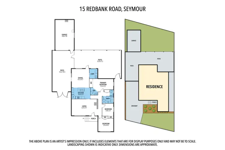 Floorplan of Homely house listing, 15 Redbank Road, Seymour VIC 3660