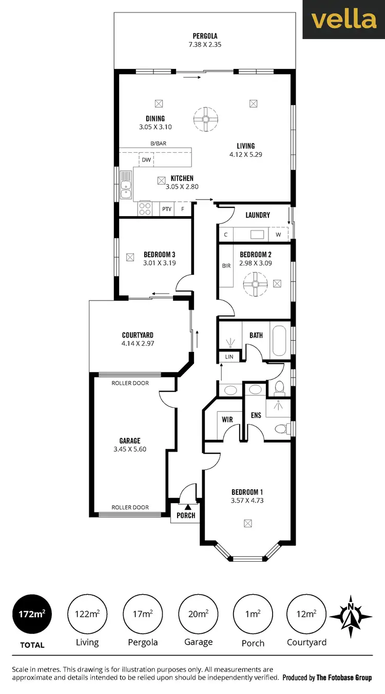 Floorplan of Homely house listing, 1B Ellis Street, Magill SA 5072