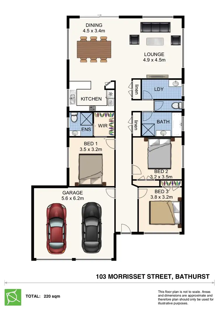 Floorplan of Homely house listing, 103 Morrisset Street, Bathurst NSW 2795