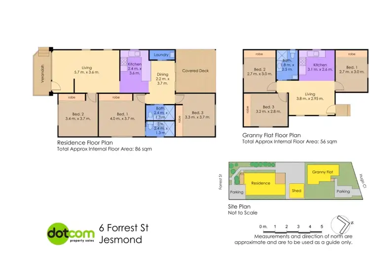 Floorplan of Homely house listing, 6 Forrest Street, Jesmond NSW 2299