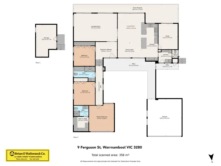 Floorplan of Homely house listing, 9 Ferguson Street, Warrnambool VIC 3280