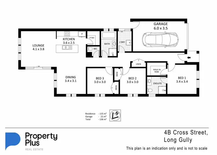 Floorplan of Homely house listing, 4B Cross Street, Long Gully VIC 3550
