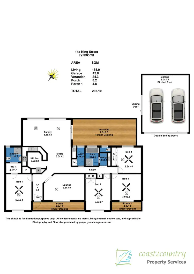 Floorplan of Homely house listing, 14A King Street, Lyndoch SA 5351