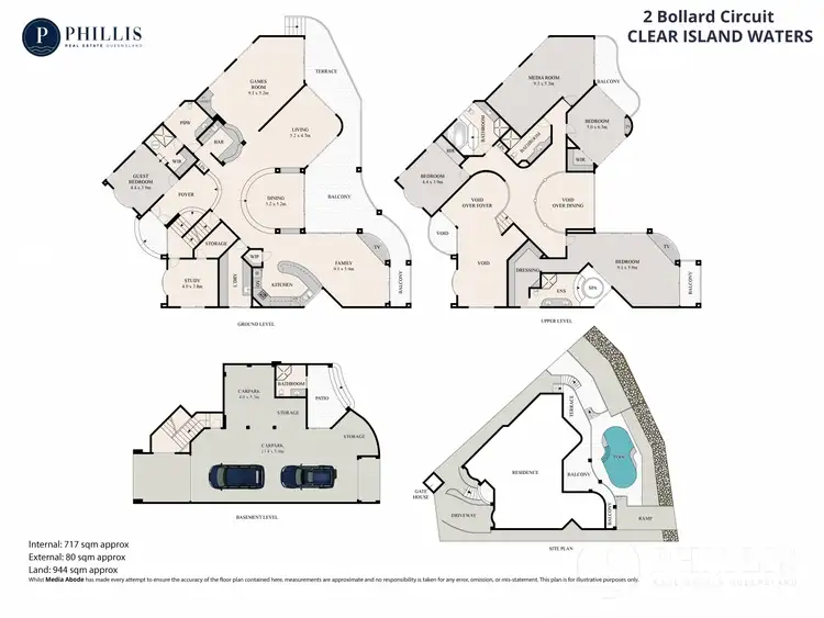 Floorplan of Homely house listing, 2 Bollard Circuit, Clear Island Waters QLD 4226
