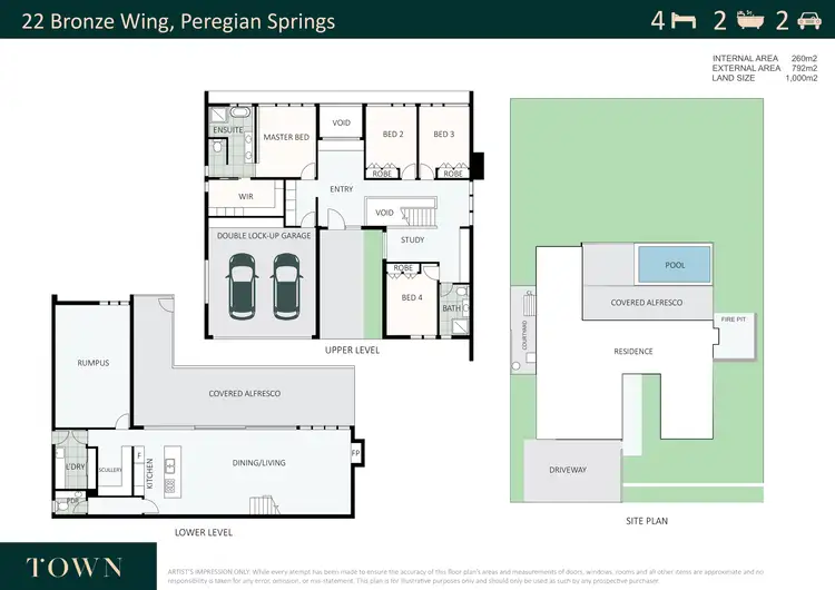 Floorplan of Homely house listing, 22 Bronze Wing Circuit, Peregian Springs QLD 4573