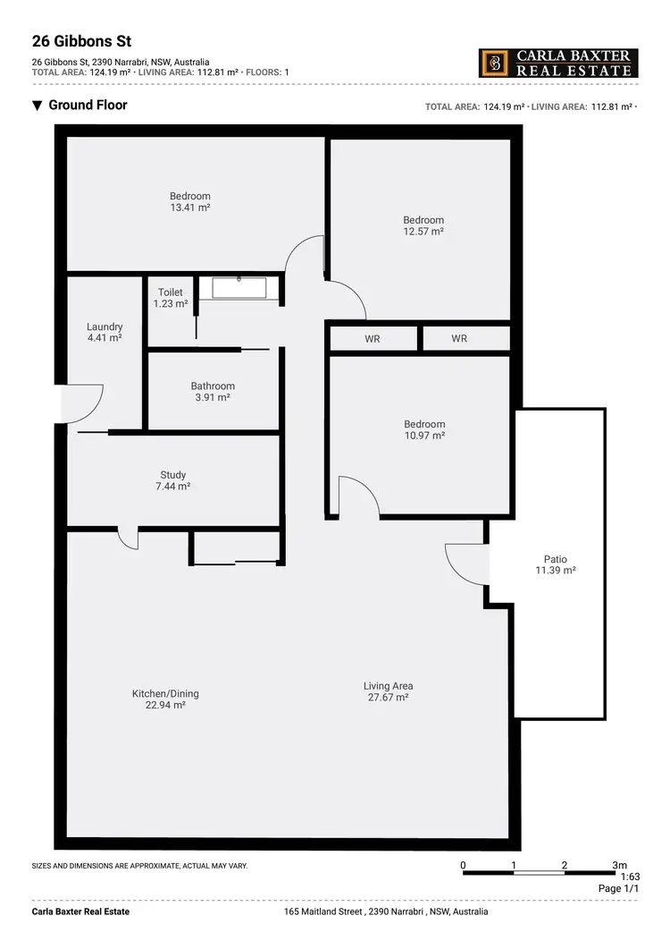 Floorplan of Homely house listing, 26 Gibbons Street, Narrabri NSW 2390