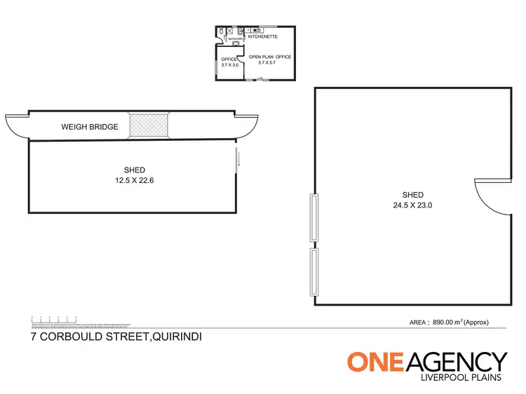 Floorplan of Homely house listing, 7 Corbould Street, Quirindi NSW 2343
