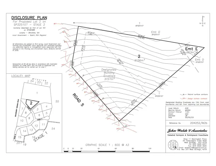 Floorplan of Homely land listing, LOT 2, 2558 Beaudesert-Nerang Road, Benobble QLD 4275