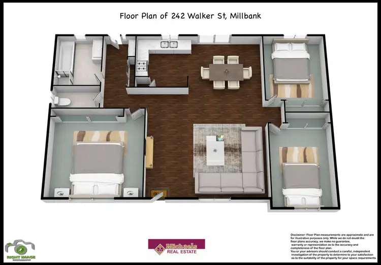 Floorplan of Homely house listing, 242 Walker Street, Millbank QLD 4670