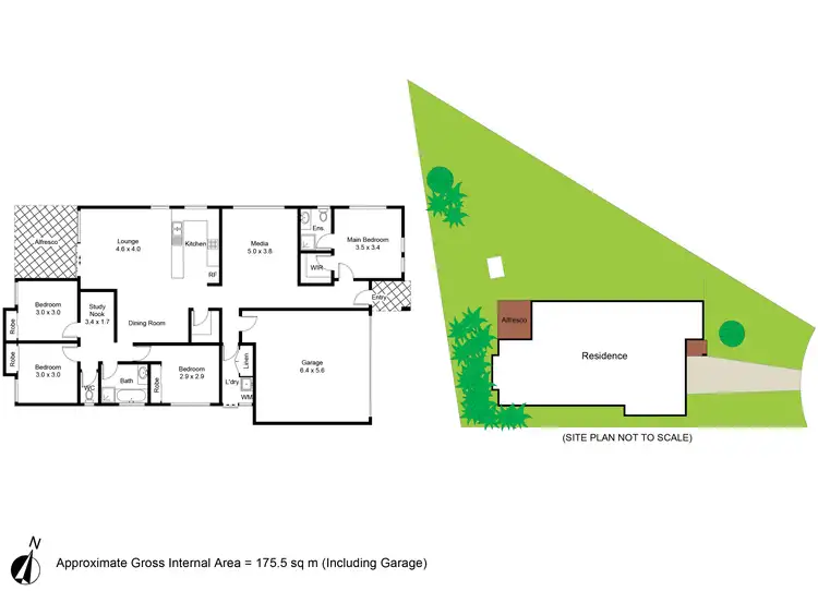 Floorplan of Homely house listing, 8 Hughes Close, Kurri Kurri NSW 2327
