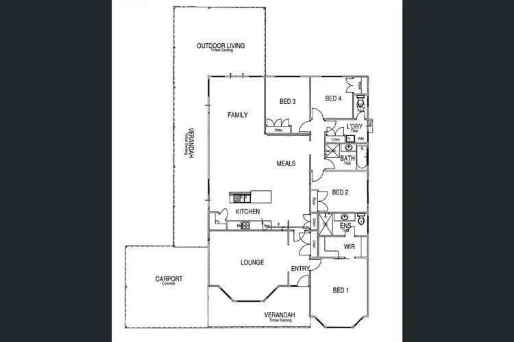 Floorplan of Homely house listing, 16 Shearwater Crescent, Djugun WA 6725