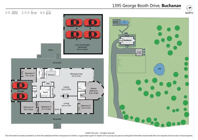 Floorplan of Homely house listing, 1395 George Booth Drive, Buchanan NSW 2323