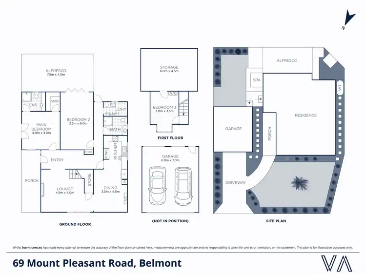 Floorplan of Homely house listing, 69 Mount Pleasant Road, Belmont VIC 3216