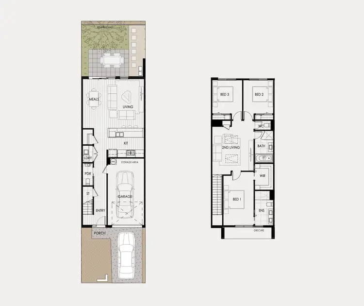 Floorplan of Homely townhouse listing, Stage 7/78 Middleborough Rd, Burwood East VIC 3151