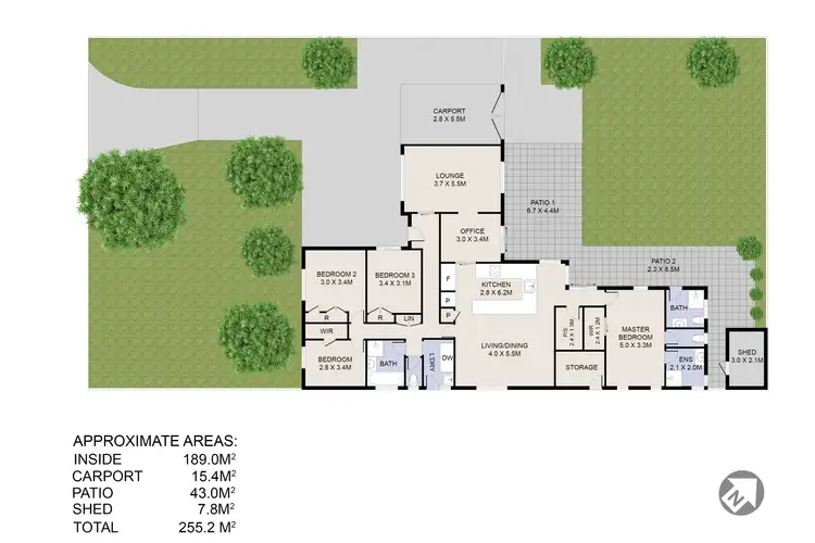 Floorplan of Homely house listing, 11 Gracechurch Crescent, Leeming WA 6149