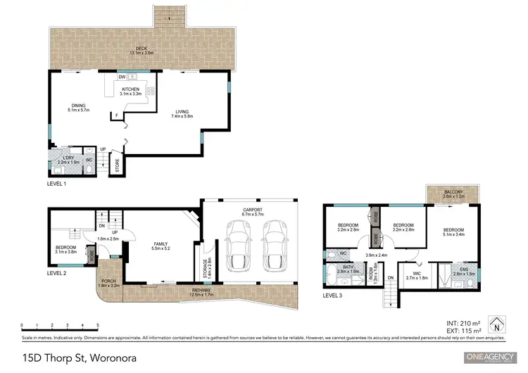 Floorplan of Homely house listing, 15D Thorp Road, Woronora NSW 2232