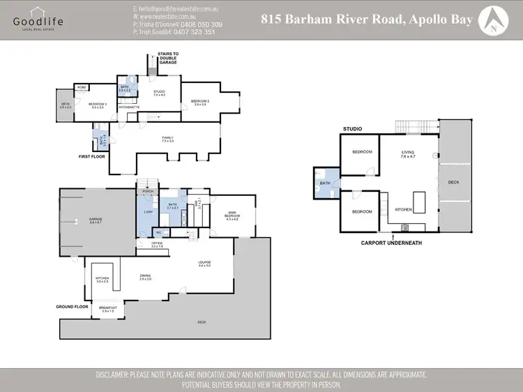 Floorplan of Homely house listing, 815 Barham River Road, Apollo Bay VIC 3233