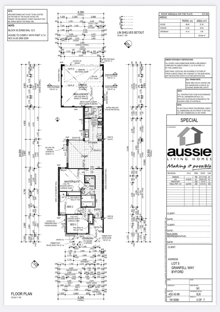 Floorplan of Homely house listing, 10 Granfell Way, Byford WA 6122