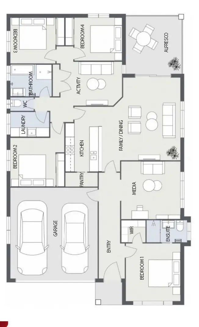 Floorplan of Homely house listing, 6 Apsley Crescent, Dubbo NSW 2830