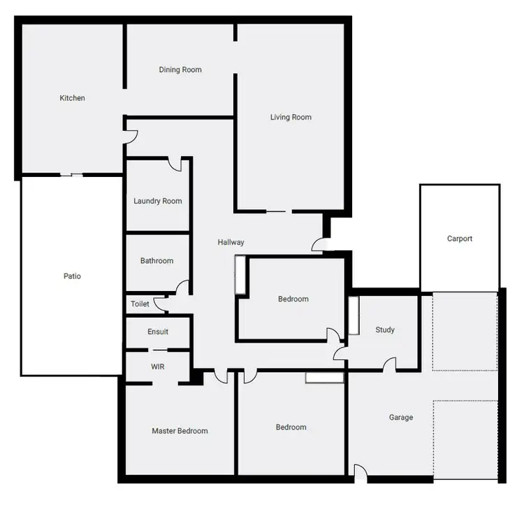 Floorplan of Homely house listing, 7 Elizabeth Avenue, Warracknabeal VIC 3393