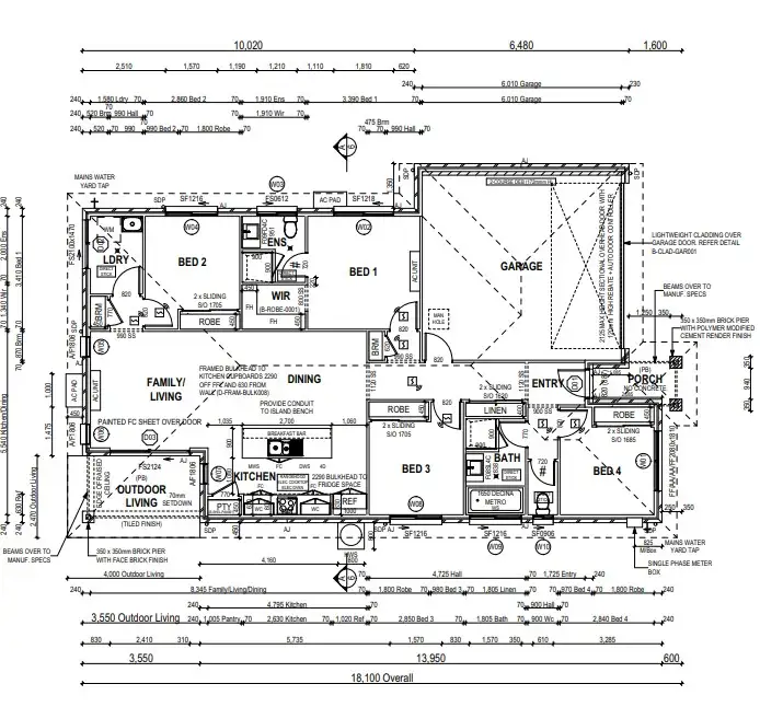 Floorplan of Homely house listing, 19 Gateway Drive, Flagstone QLD 4280