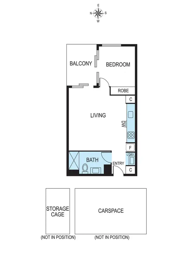 Floorplan of Homely apartment listing, 113/30 Burnley Street, Richmond VIC 3121