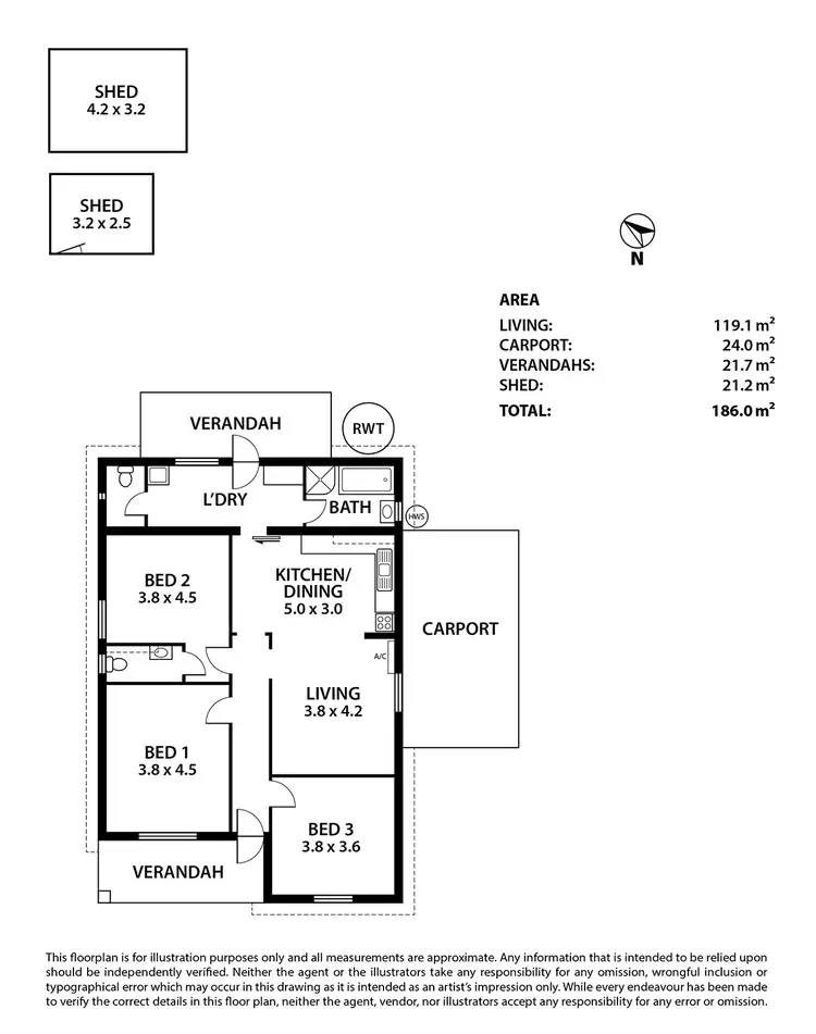 Floorplan of Homely house listing, 27 Webb Street, Tailem Bend SA 5260