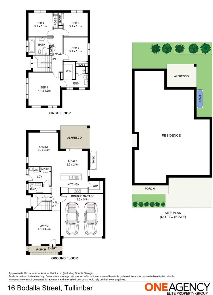 Floorplan of Homely house listing, 16 Bodalla Street, Tullimbar NSW 2527