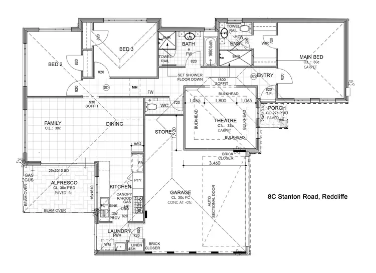 Floorplan of Homely house listing, 8B and 8C Stanton Road, Redcliffe WA 6104