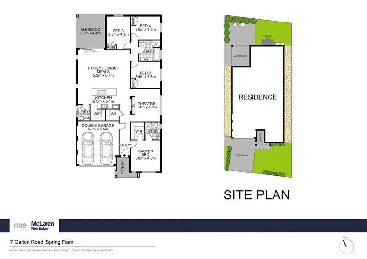 Floorplan of Homely house listing, 7 Garton Road, Spring Farm NSW 2570
