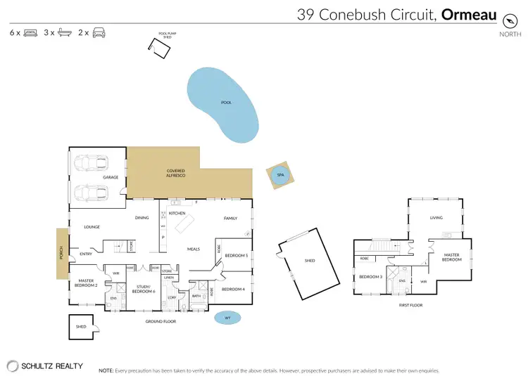 Floorplan of Homely house listing, 39 Conebush Circuit, Ormeau QLD 4208