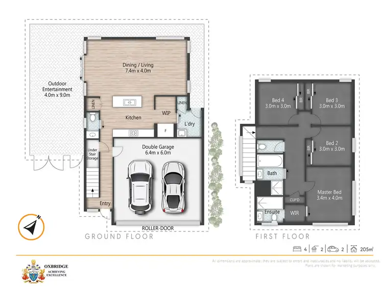Floorplan of Homely house listing, 12 Applecross Place, Pallara QLD 4110