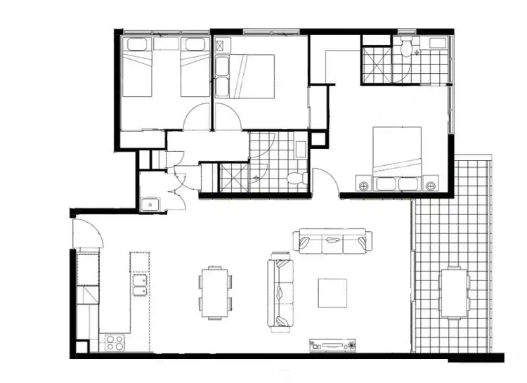 Floorplan of Homely apartment listing, 44/93 Sheehan Avenue, Hope Island QLD 4212