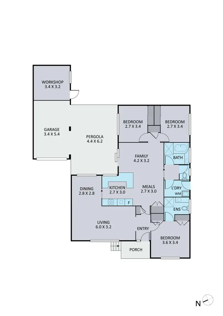 Floorplan of Homely house listing, 9 Nicholson Close, Endeavour Hills VIC 3802