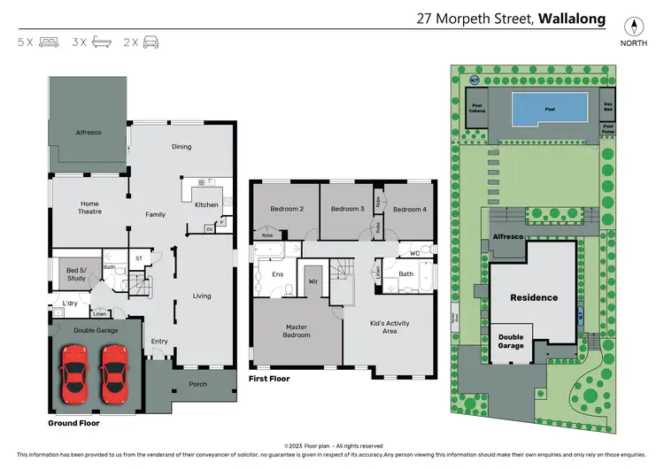 Floorplan of Homely house listing, 27 Morpeth Street, Wallalong NSW 2320