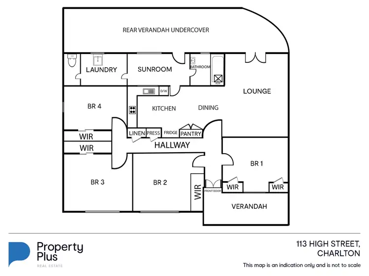 Floorplan of Homely house listing, 113 High Street, Charlton VIC 3525