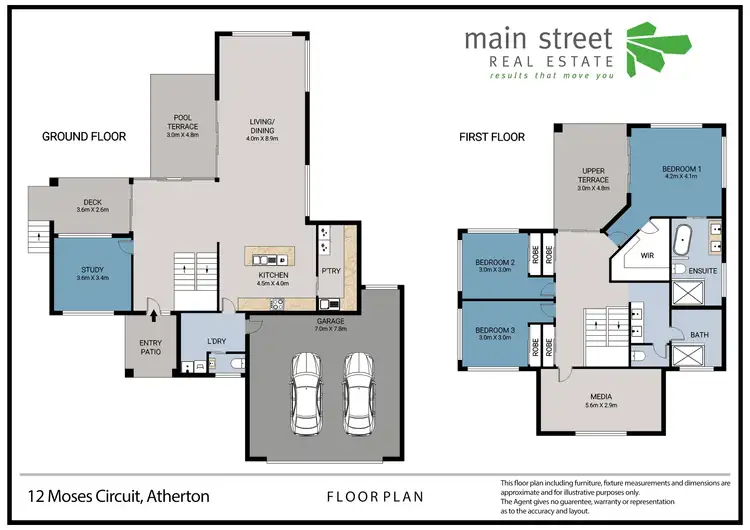 Floorplan of Homely house listing, 12 Moses Circuit, Atherton QLD 4883