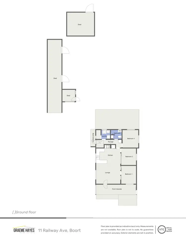 Floorplan of Homely house listing, 11 Railway Crescent, Boort VIC 3537