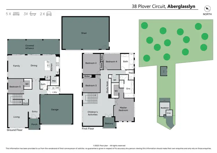 Floorplan of Homely house listing, 38 Plover Circuit, Aberglasslyn NSW 2320