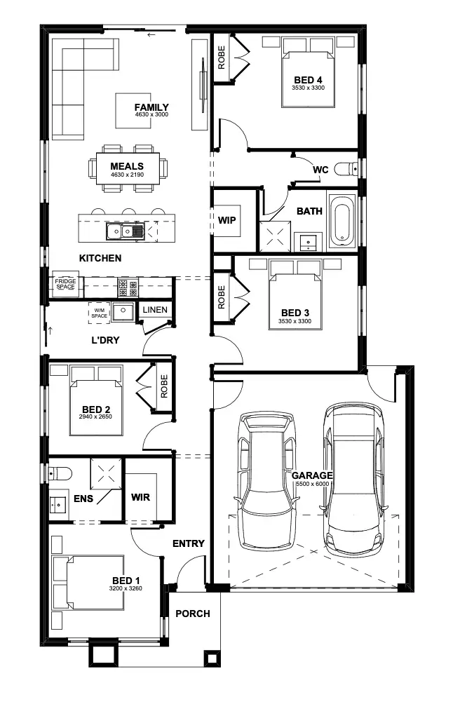 Floorplan of Homely house listing, Lot 2 Webb Road, Bonshaw VIC 3352