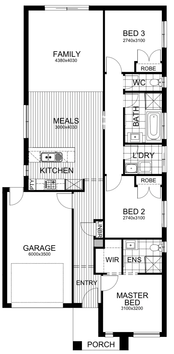 Floorplan of Homely house listing, Lot 39 Puledra Lane, Cranbourne East VIC 3977