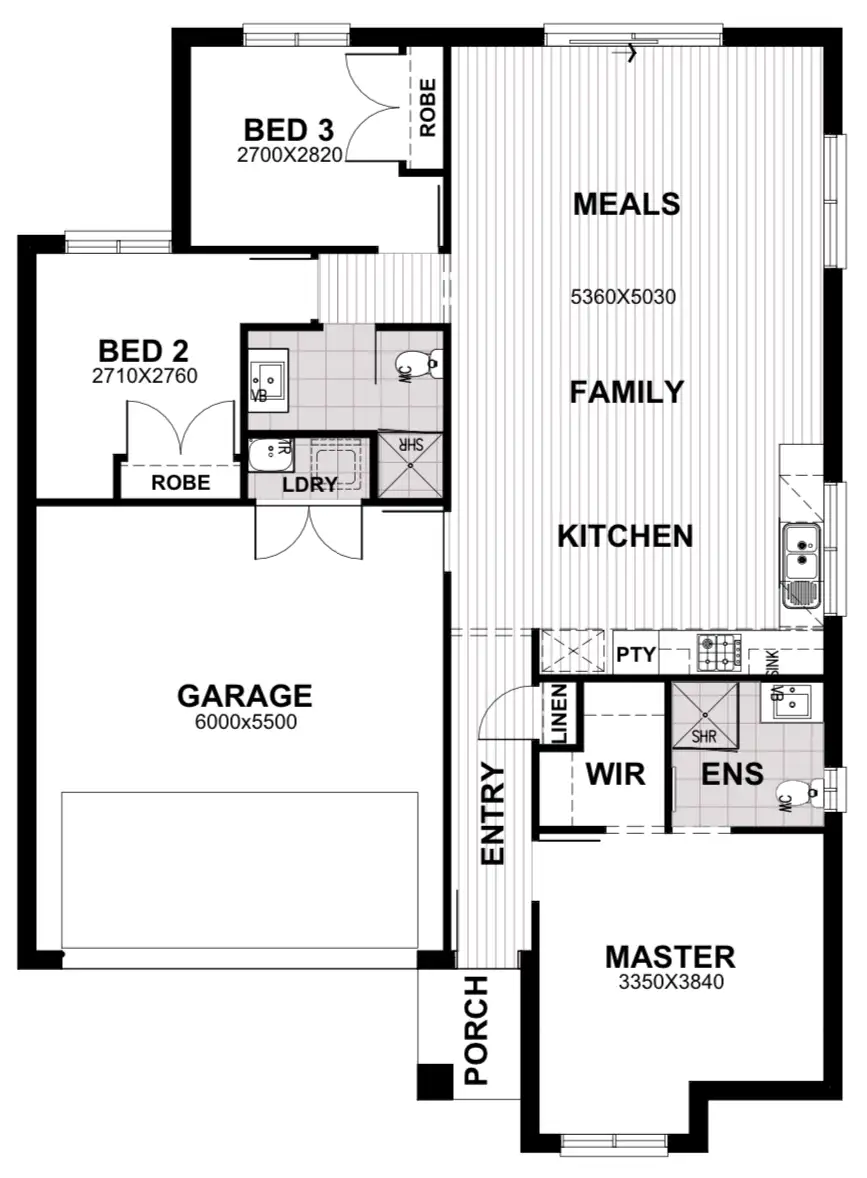 Floorplan of Homely house listing, Lot 20212 Bovine Crescent, Donnybrook VIC 3064