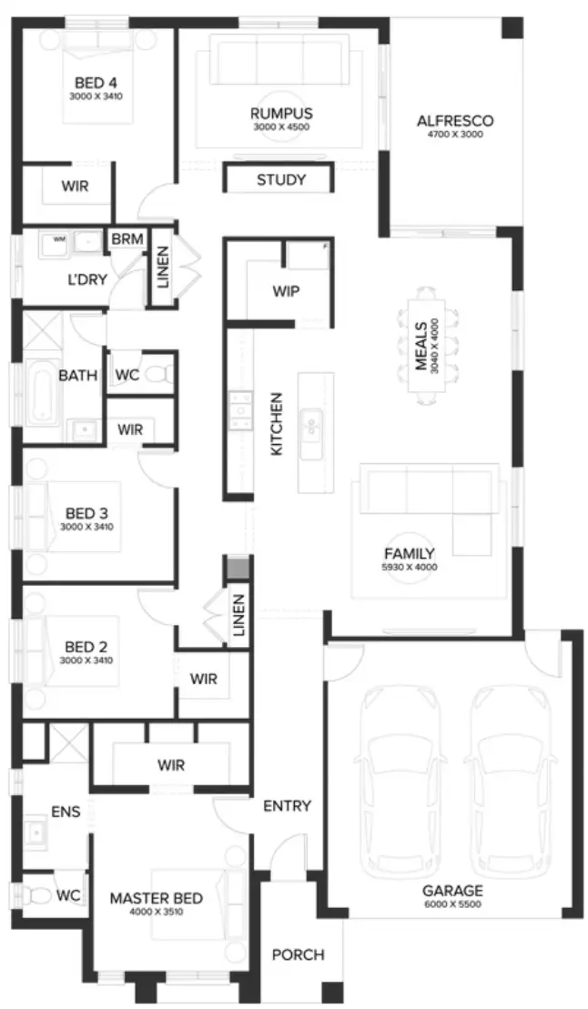 Floorplan of Homely house listing, Lot 220 Drummond Drive, Berwick VIC 3806