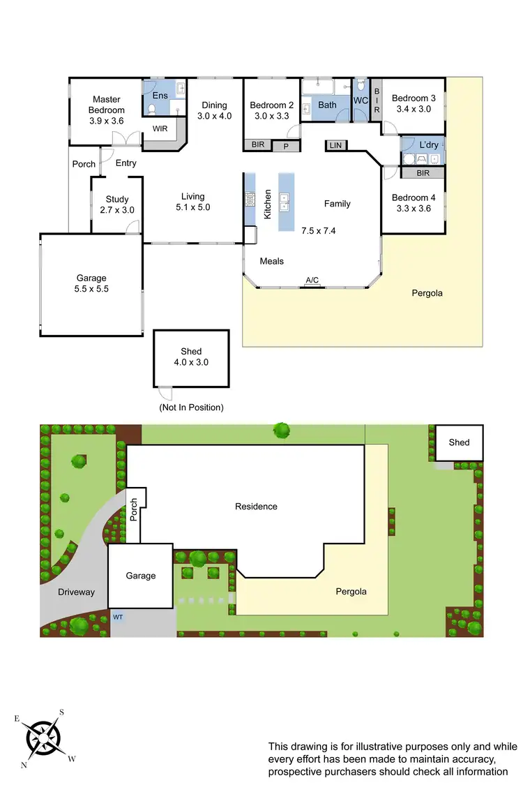 Floorplan of Homely house listing, 11 Marsh Grove, Berwick VIC 3806