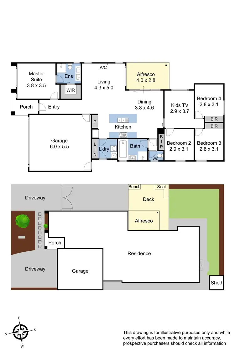 Floorplan of Homely house listing, 19 HERMES AVENUE, Cranbourne West VIC 3977
