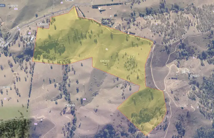 Floorplan of Homely land listing, 1199 Ganbenang Road, Lowther NSW 2790
