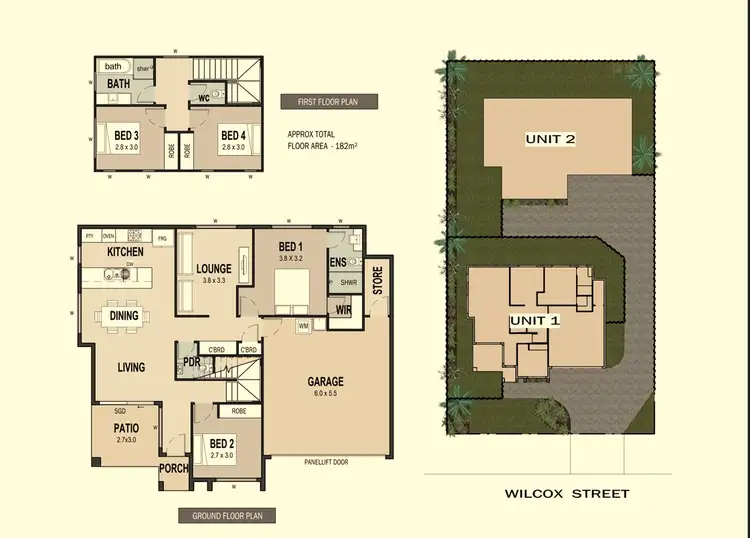 Floorplan of Homely house listing, 1/25 Wilcox, Eimeo QLD 4740