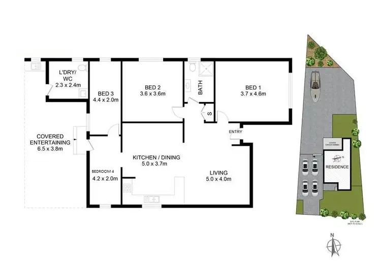 Floorplan of Homely house listing, Address available on request