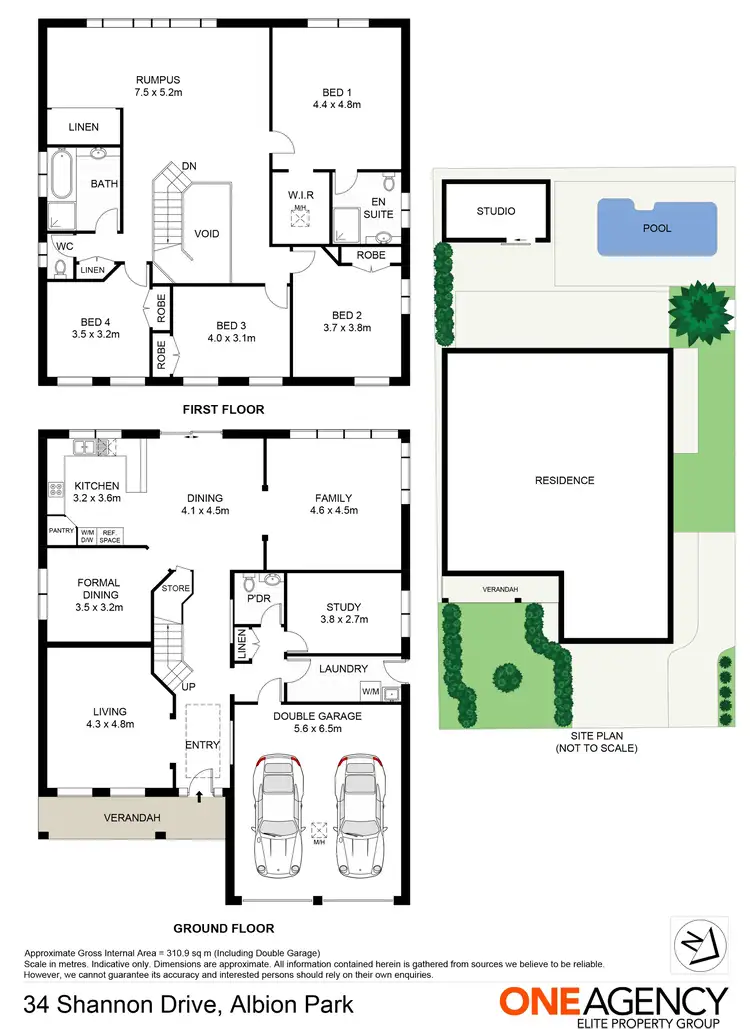 Floorplan of Homely house listing, 34 Shannon Dr, Albion Park NSW 2527