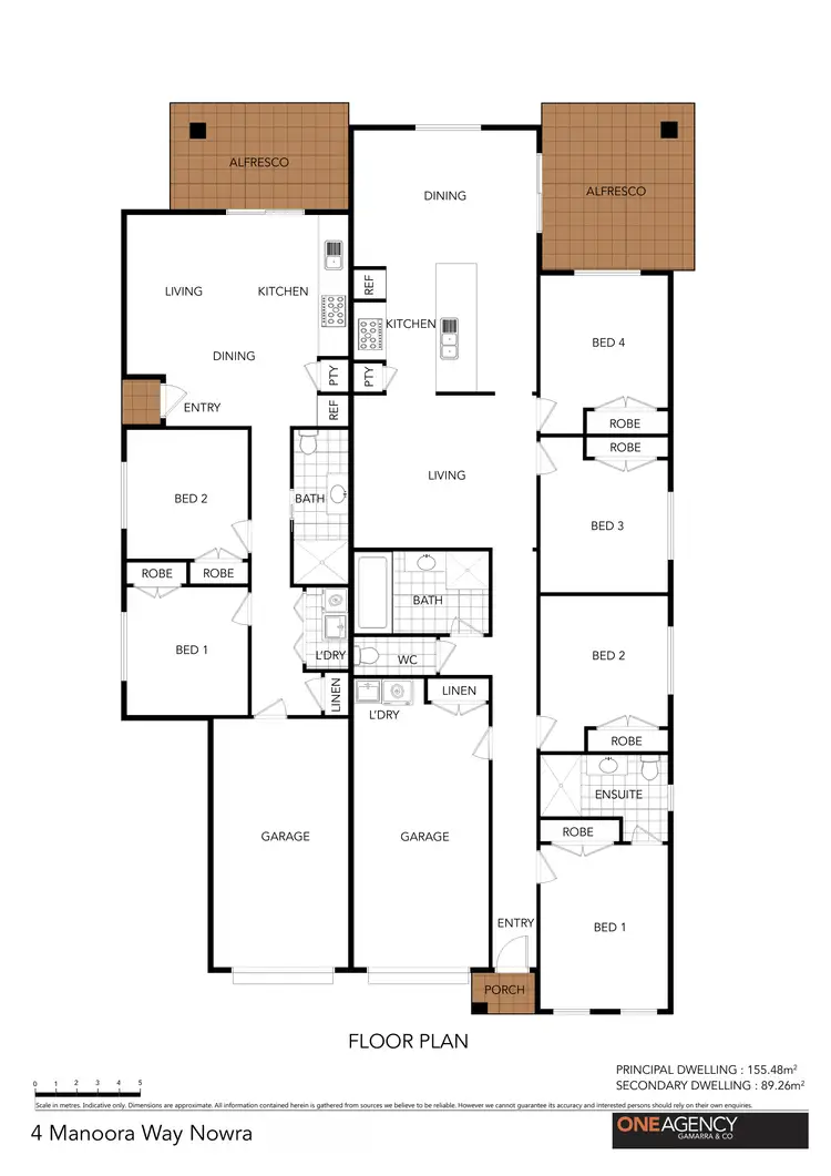 Floorplan of Homely house listing, 4 Manoora Way, Nowra NSW 2541